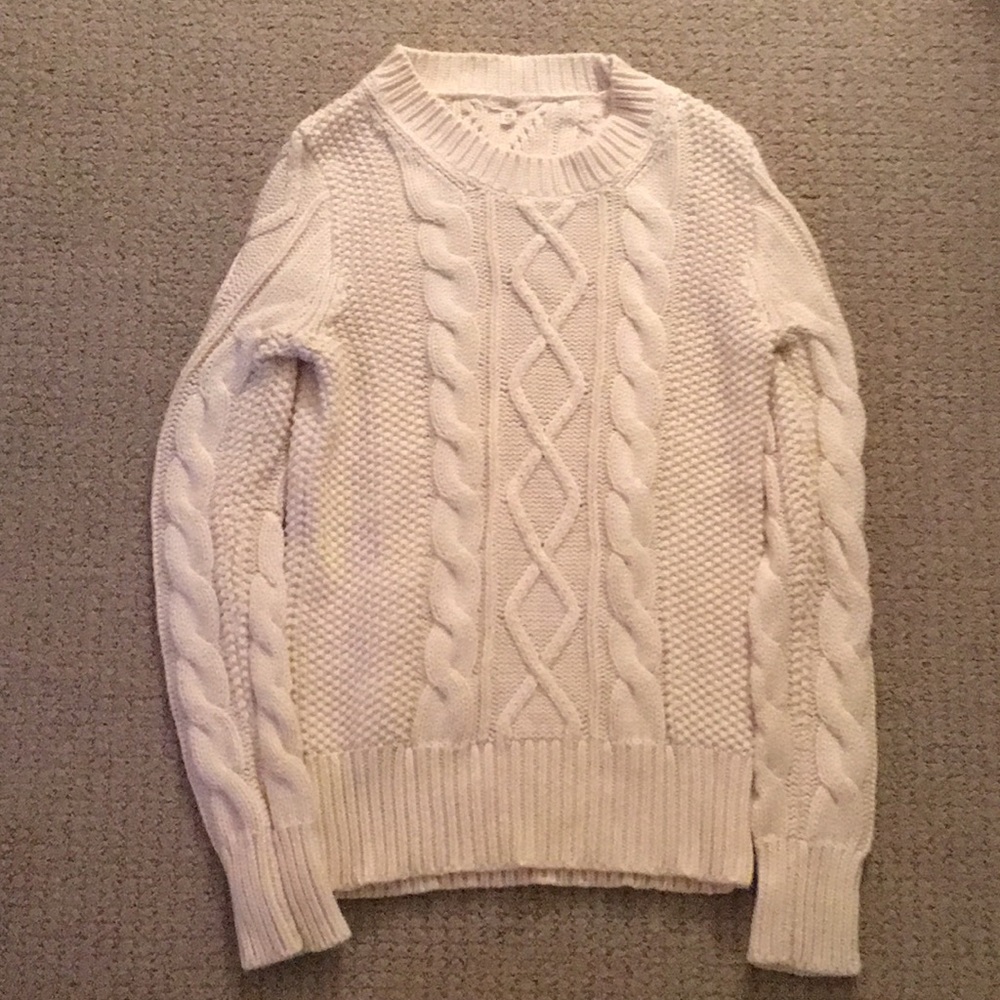 J.Crew Cable Knit Sweater